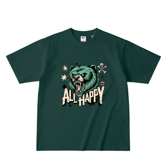 NEO VINTAGE BEAR TEE dark-green image